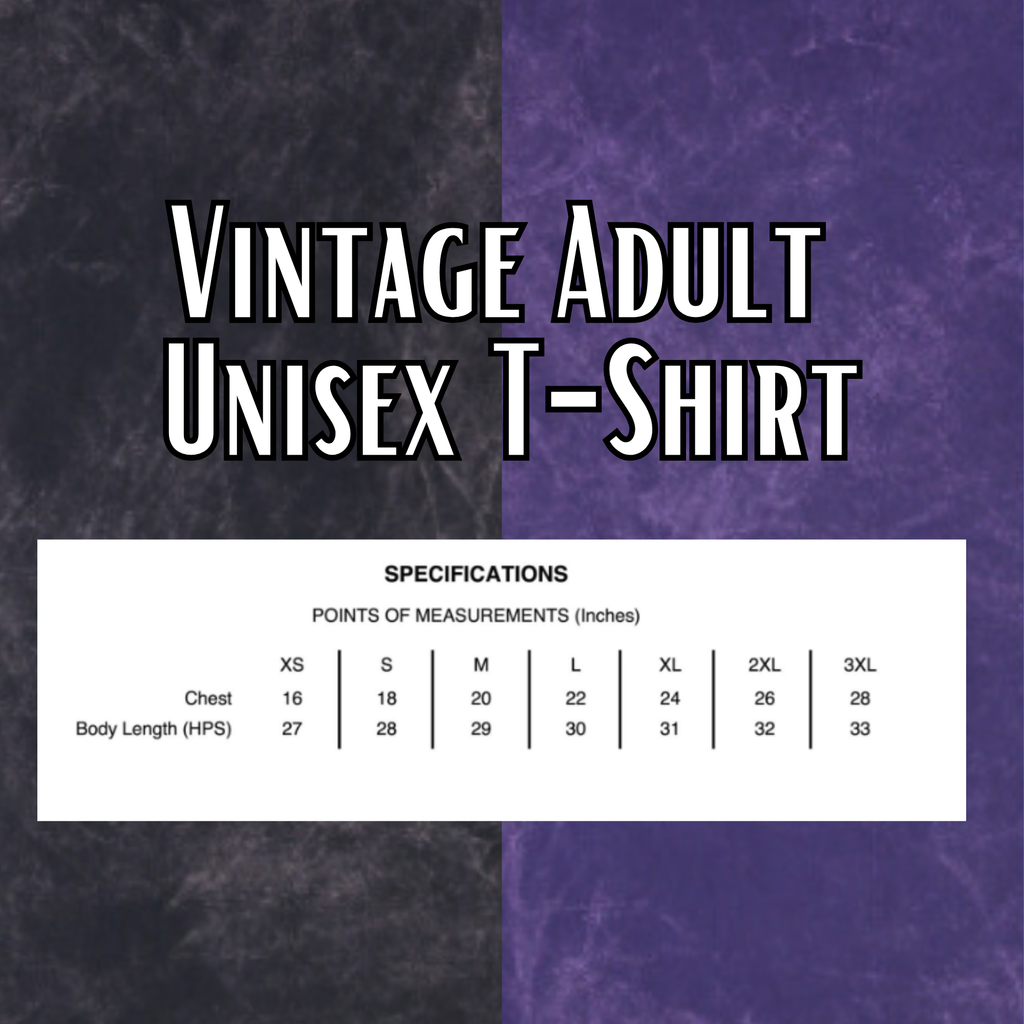 Monster Mash Vintage Black Adult Tee – just Z it